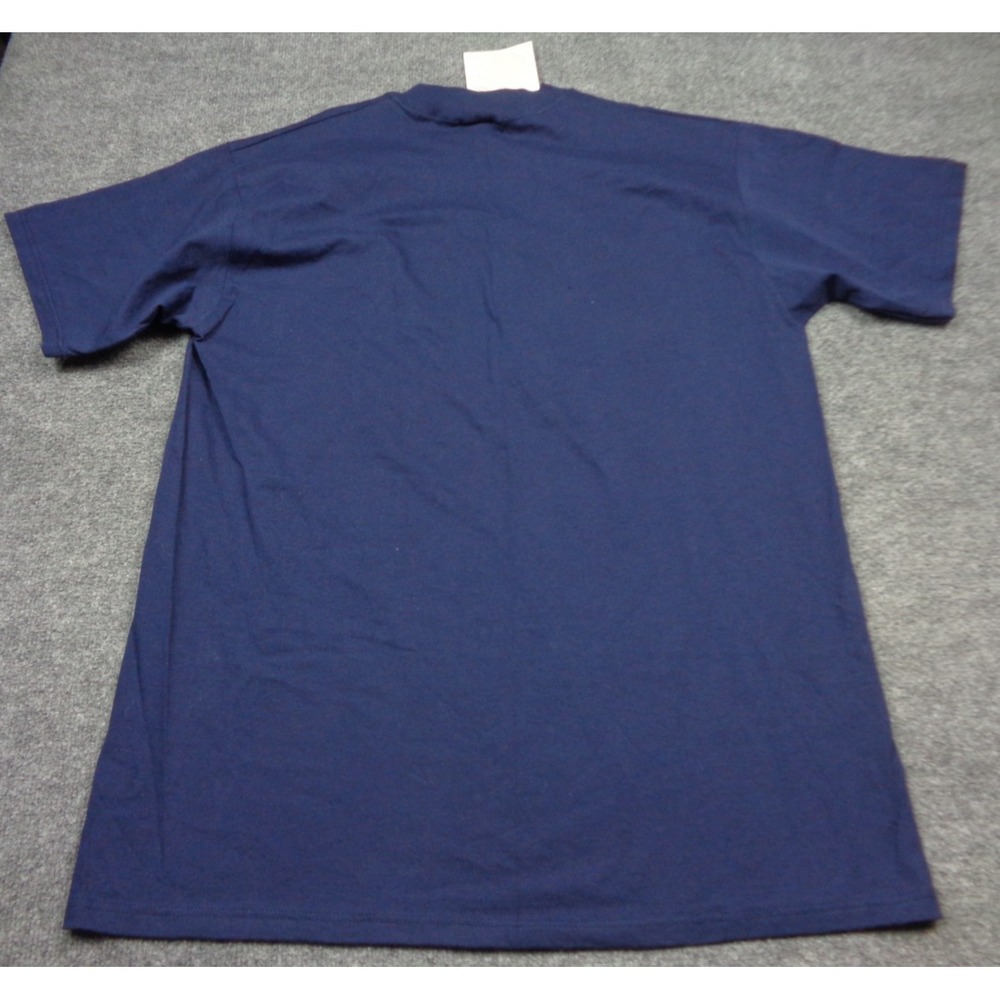 Vtg Russell 90s New York Yankees T Shirt Mens XL Blue Baseball MLB NWT Deadstock - Picture 11 of 12